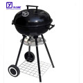 Outdoor BBQ grill trolley With Wheels Steel Made in China for Family picnic